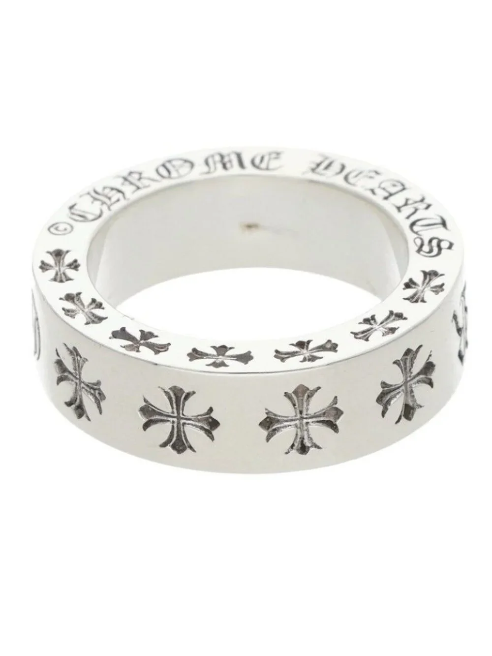 Chrome Hearts Spacer Forever Silver Ring